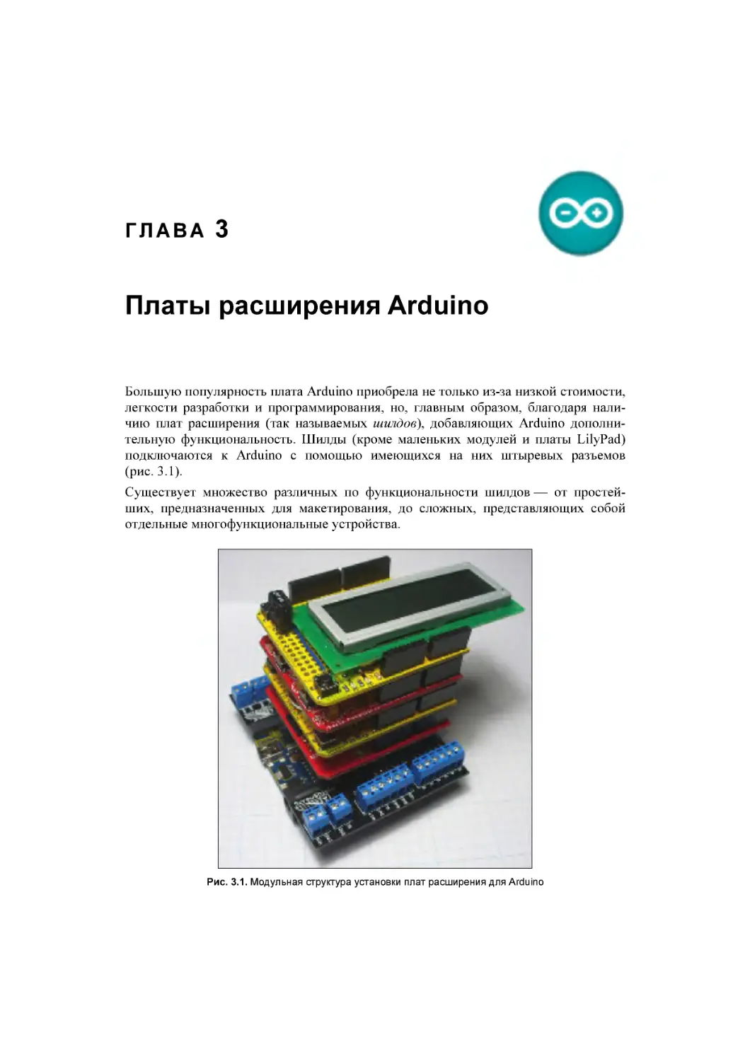 ﻿Глава 3. Платы расширения Arduino