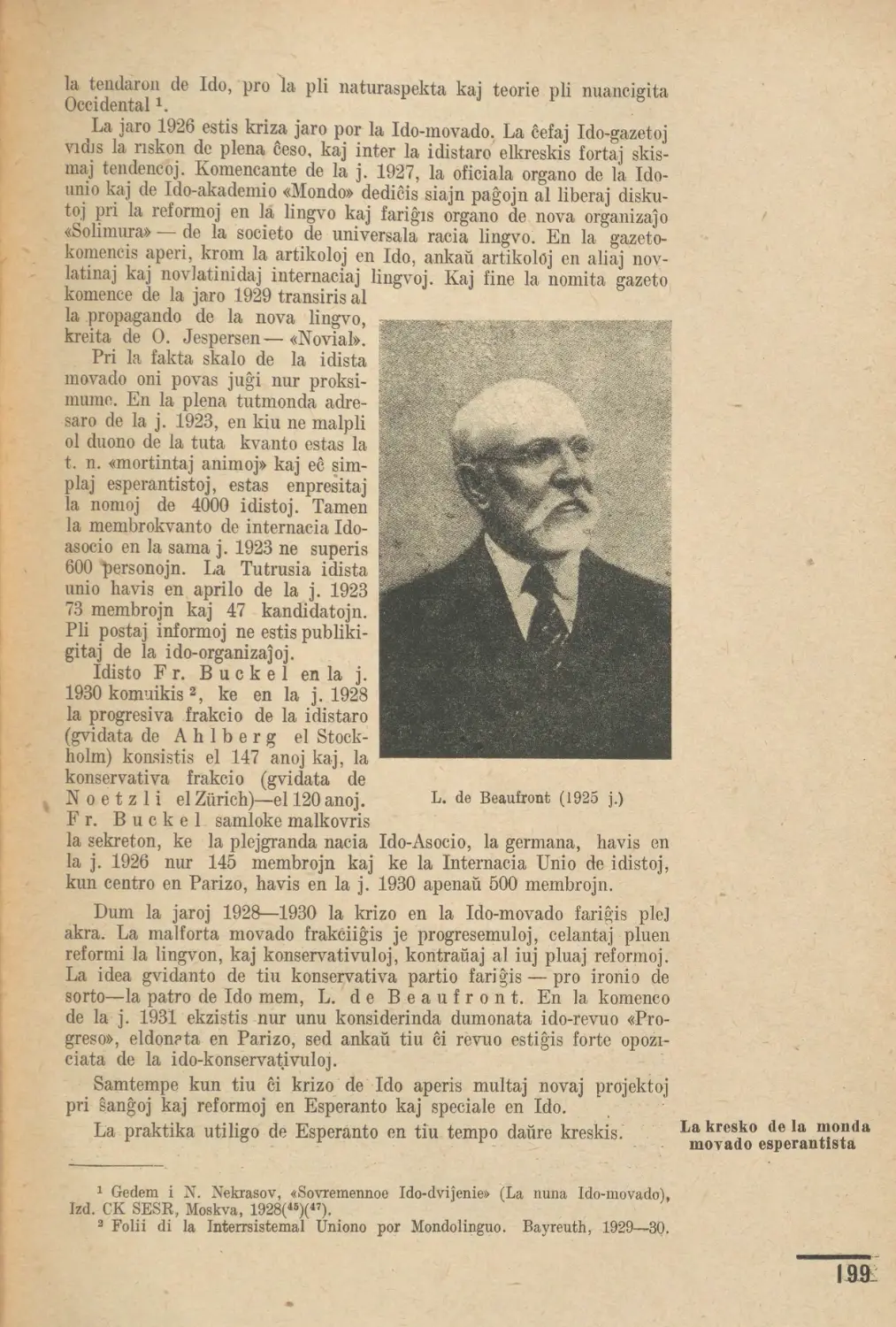 La kresko de la monda movado esperantista