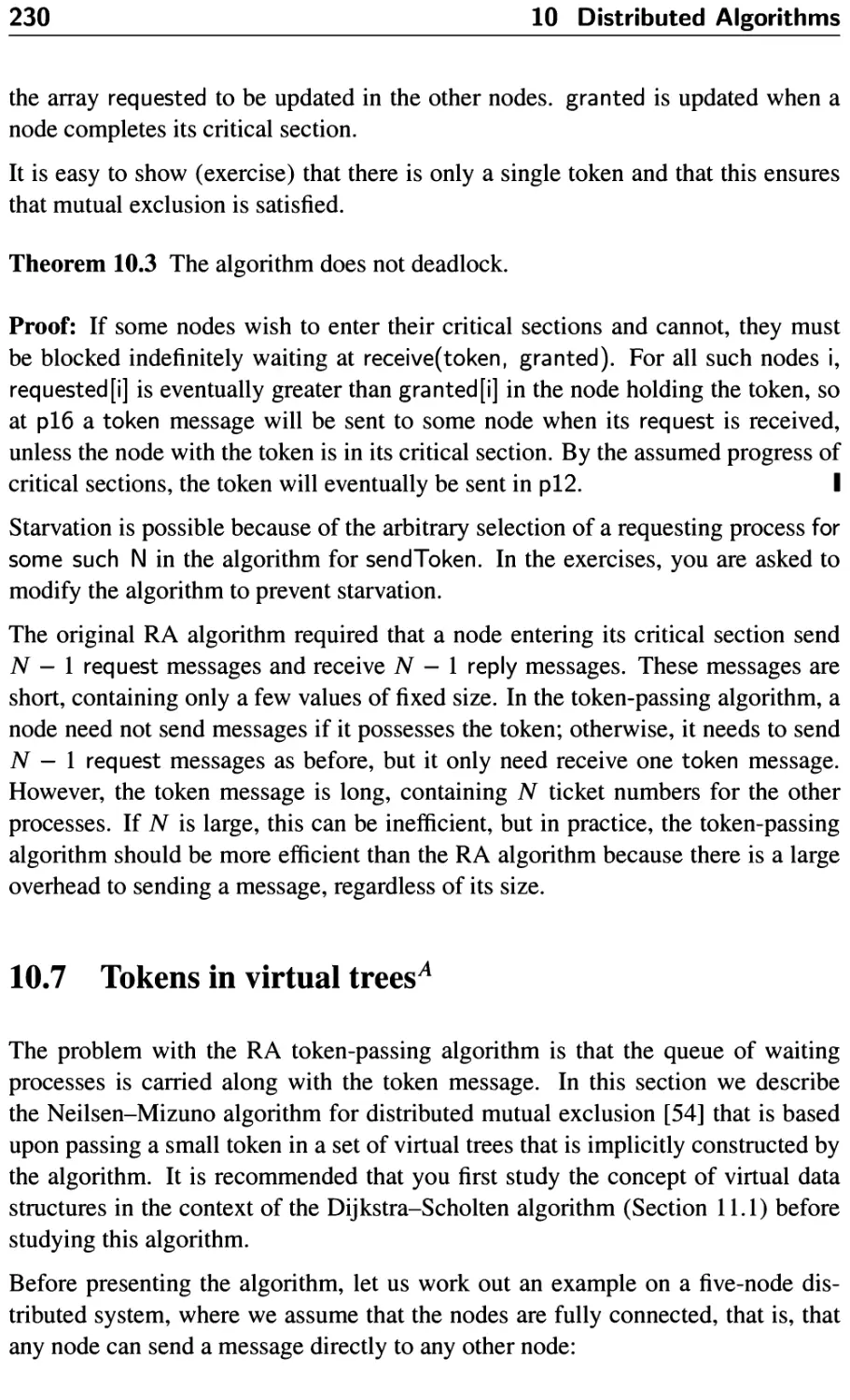 10.7 Tokens in virtual trees
