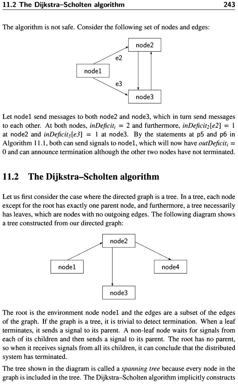 11.2 The Dijkstra–Scholten algorithm