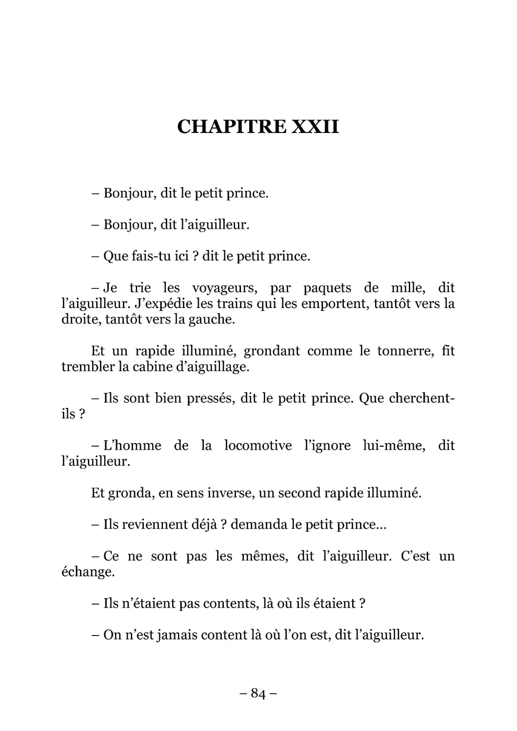 CHAPITRE XXII