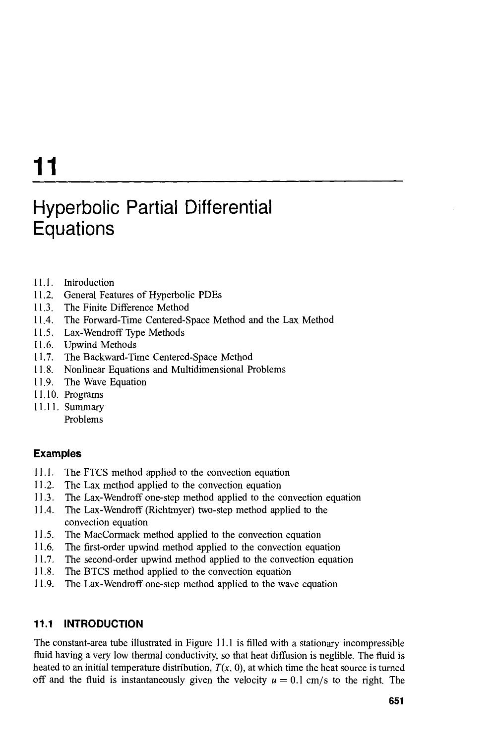 Hyperbolic PDE's