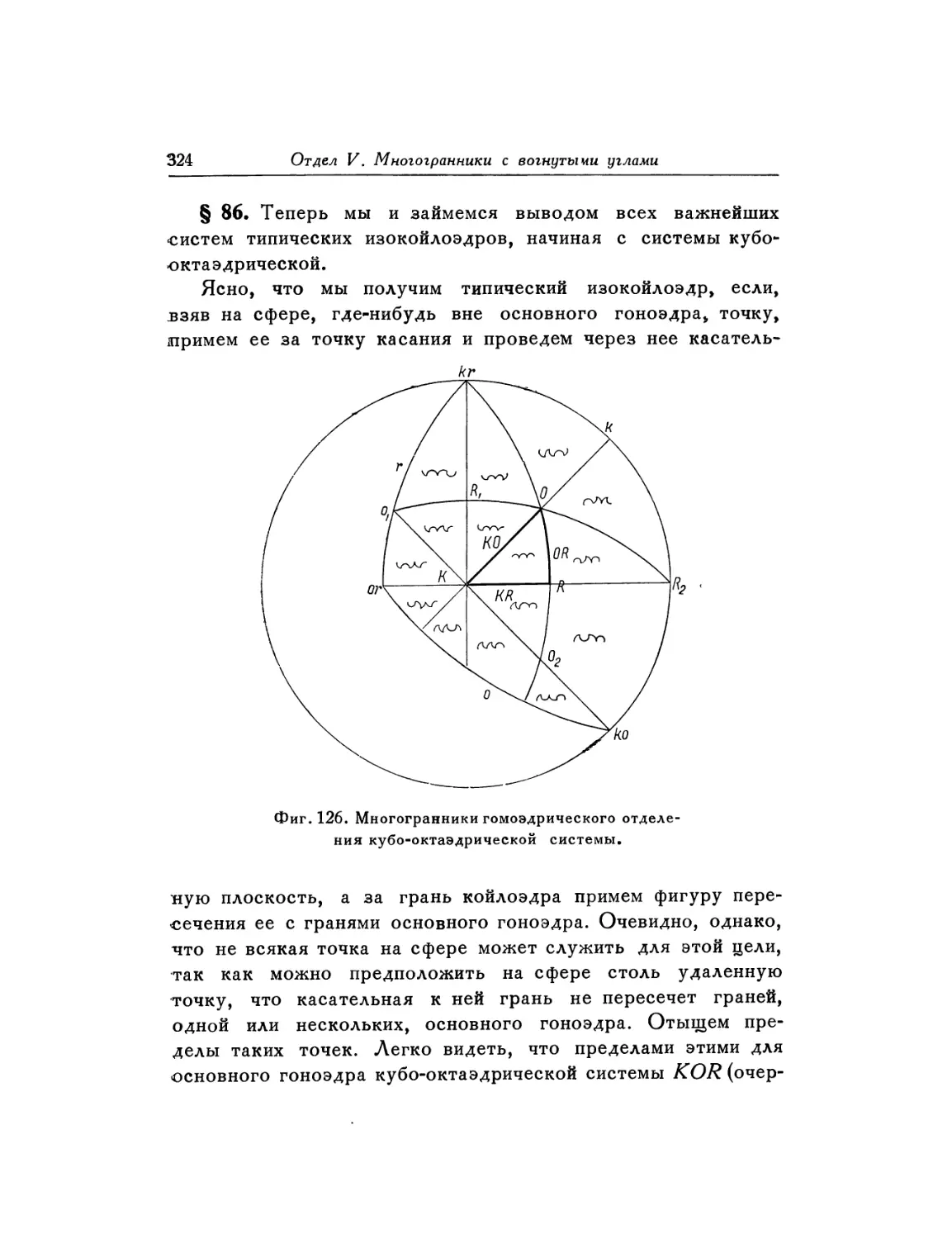 § 86. Типические изокойлоэдры гомоэдрического отделения кубо-октаэдрической системы