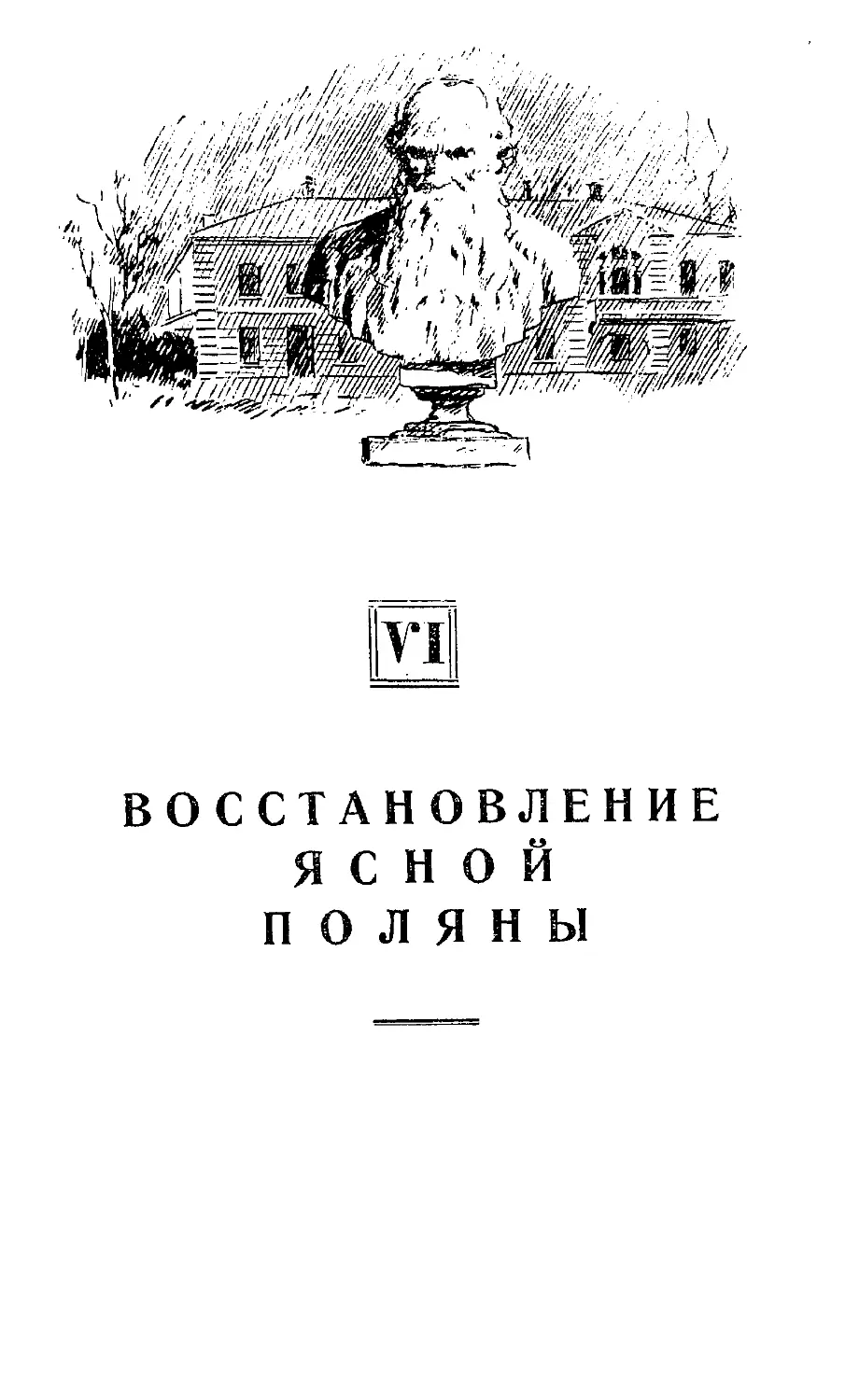 {241} VI. ВОССТАНОВЛЕНИЕ ЯСНОЙ ПОЛЯНЫ.