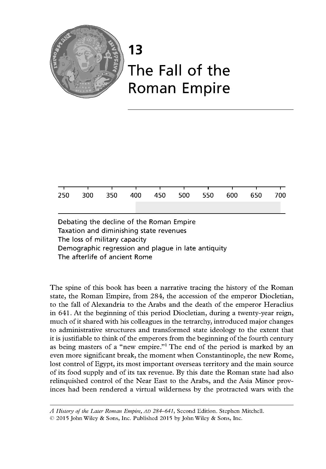 13: The Fall of the Roman Empire
