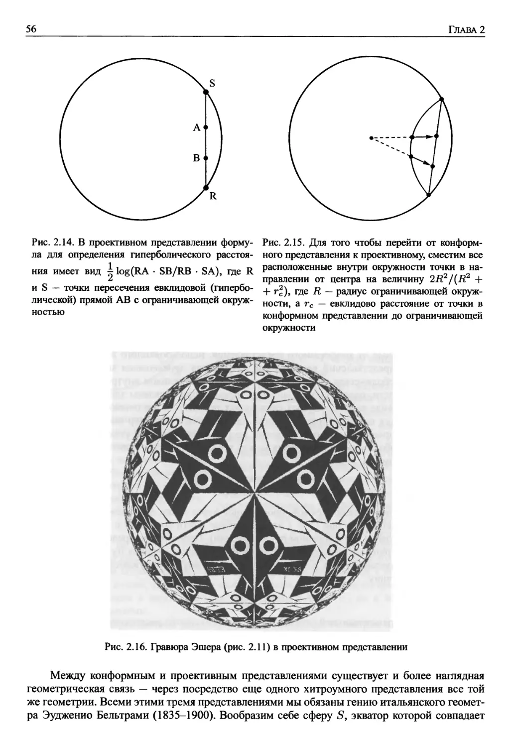 2.5. Другие представления гиперболической геометрии