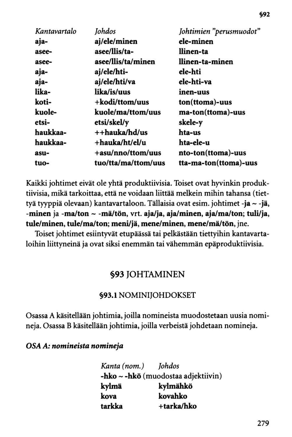 §93 Johtaminen