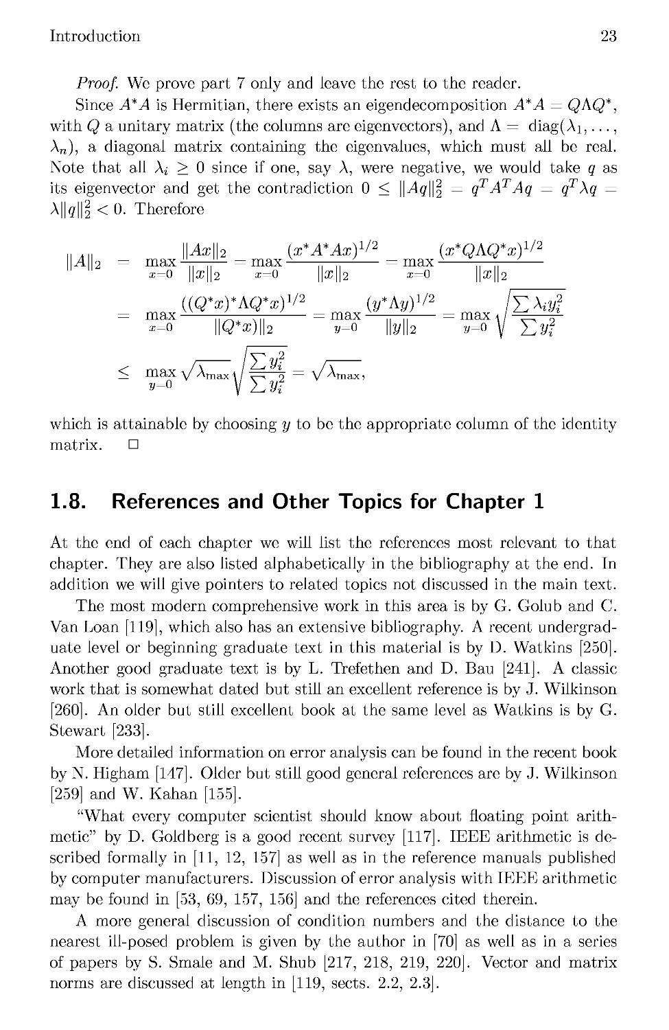 1.8 References and Other Topics for Chapter 1