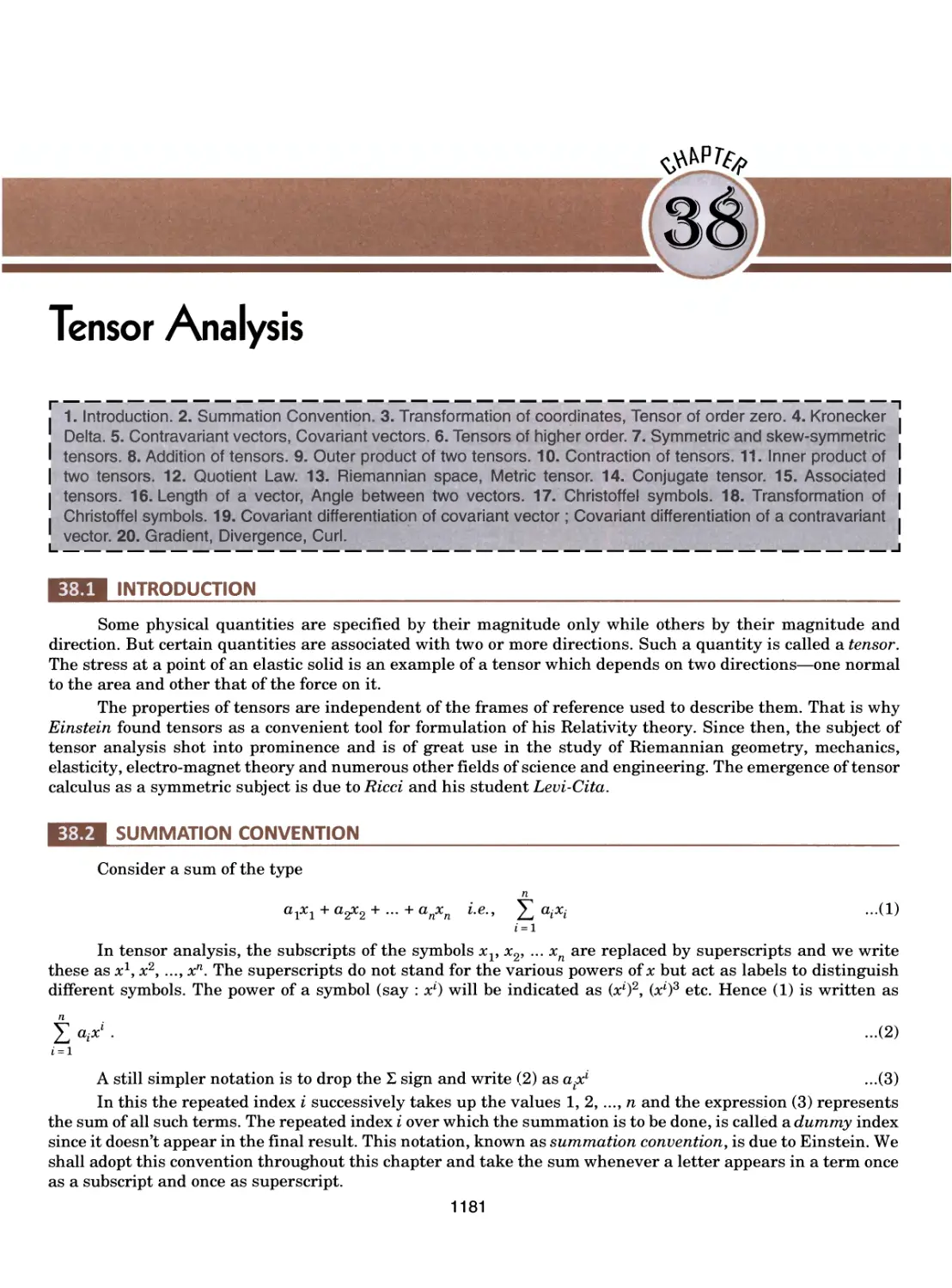 38.Tensor Analysis 1181