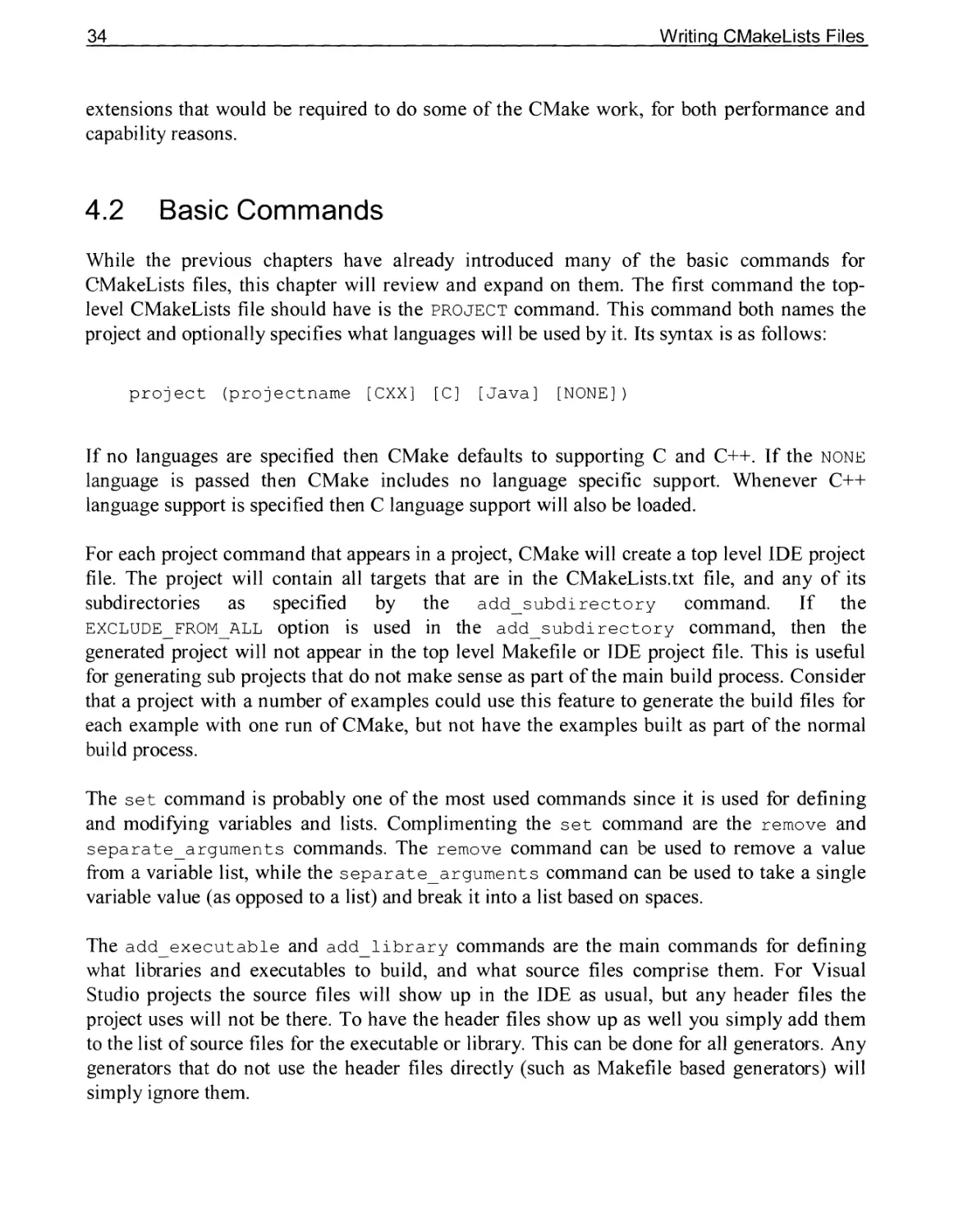 4.2 Basic Commands