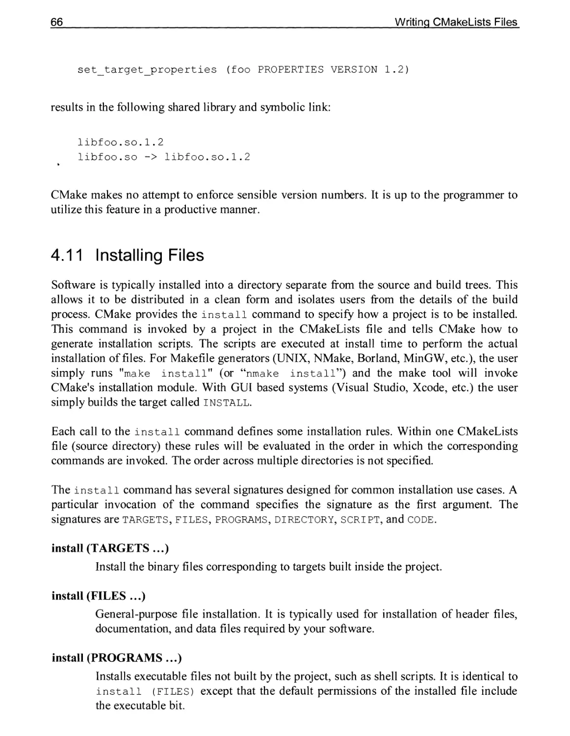 4.11 Installing Files