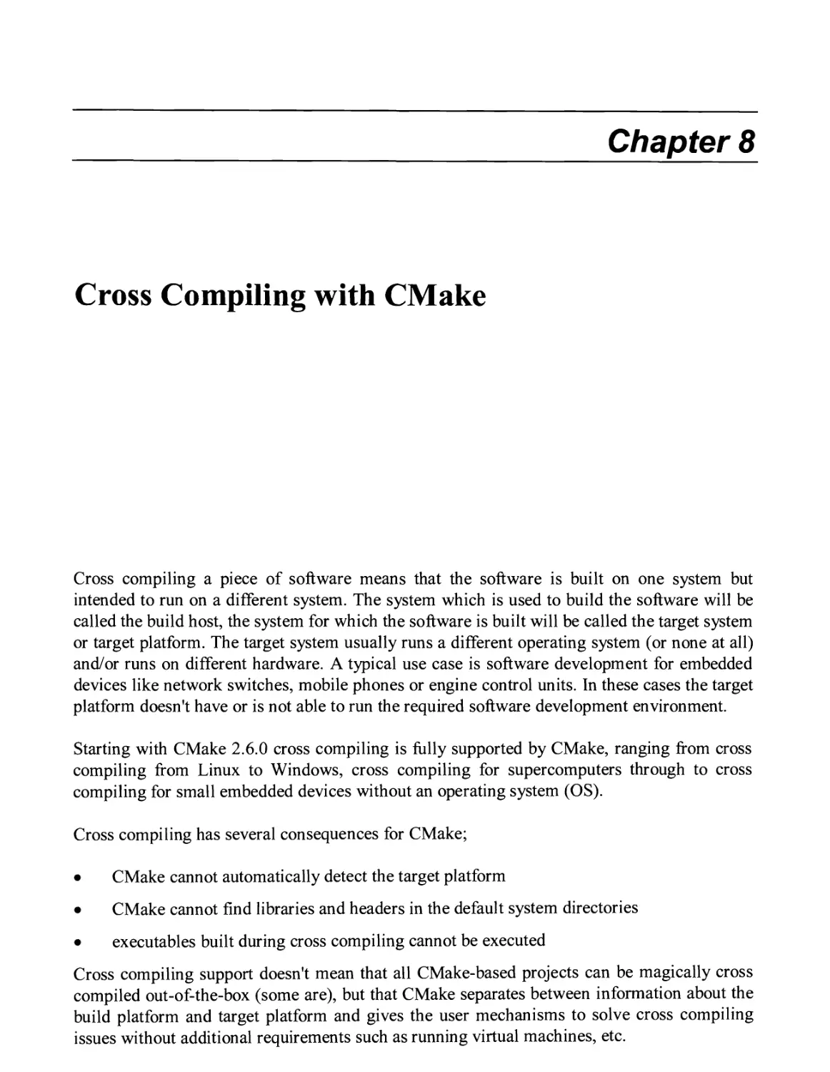 8. CROSS COMPILING WITH CMAKE