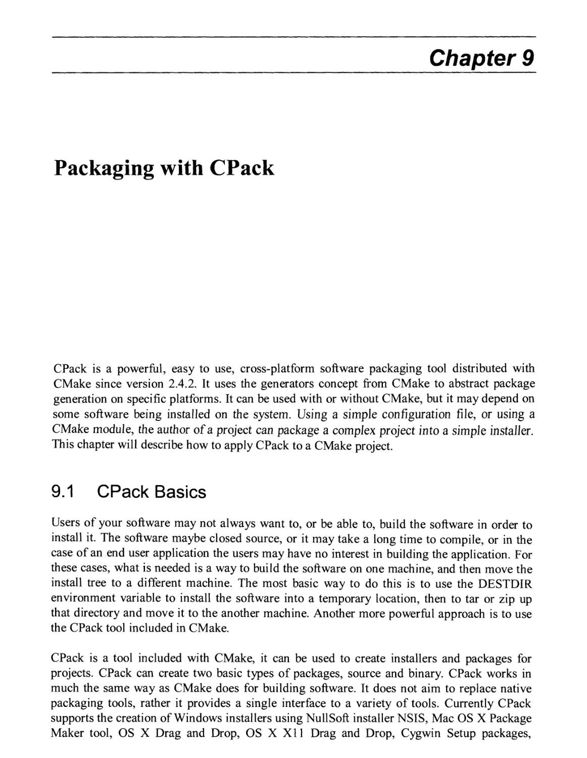 9. PACKAGING WITH CPACK