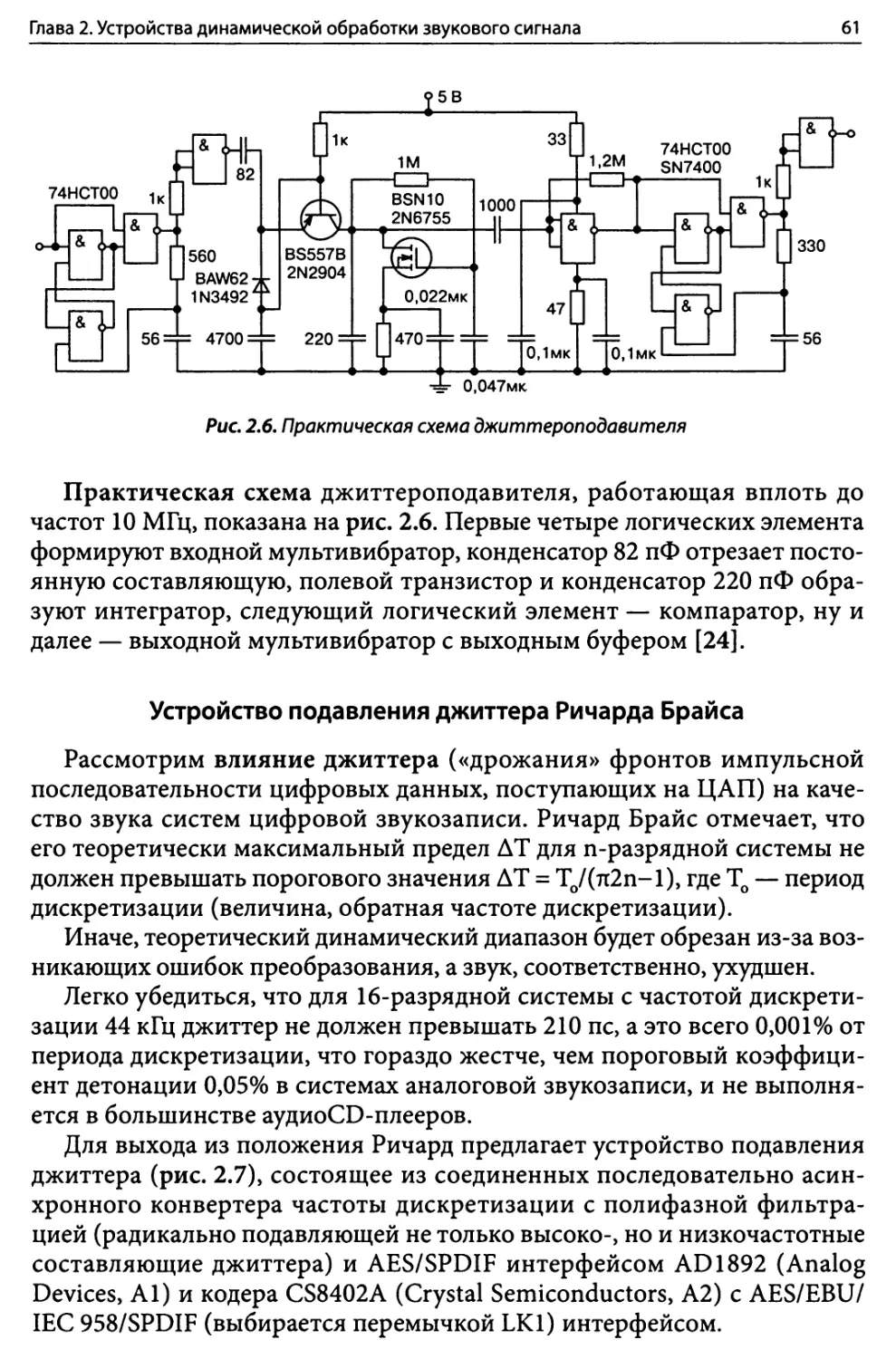 Устройство подавления джиттера Ричарда брайса