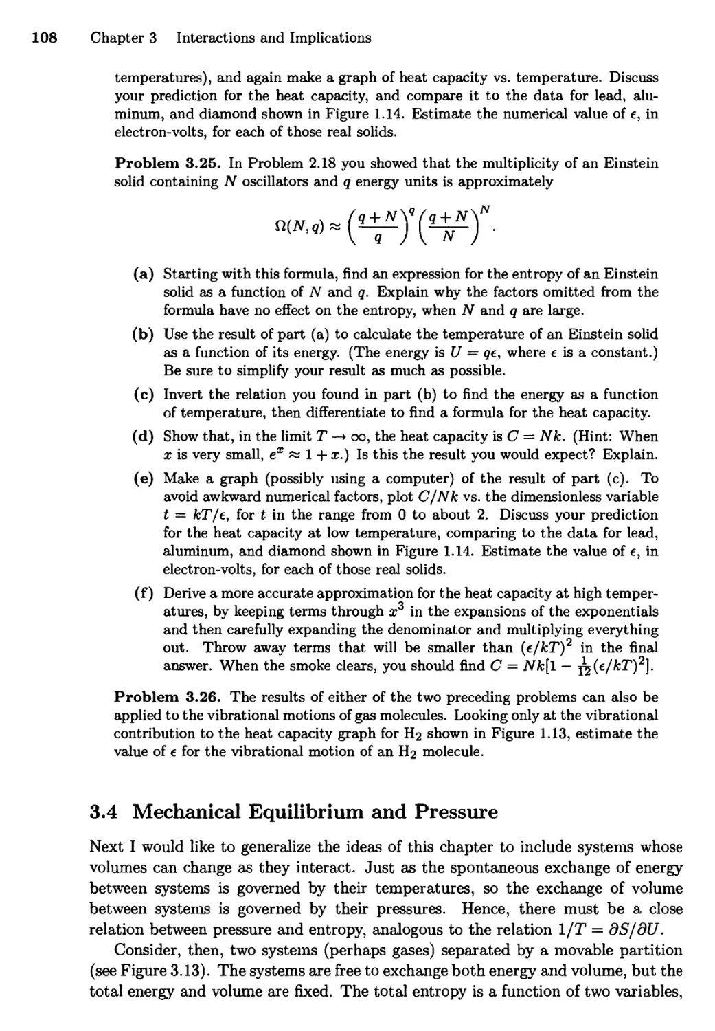 3.4 Mechanical Equilibrium and Pressure