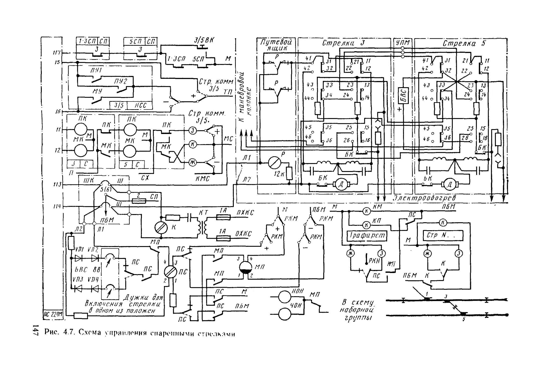 Схема спаренной стрелки. Двухпроводная схема управления спаренной стрелкой. Электропривод СП-6мг схема. Двухпроводная схема стрелочного электропривода. Схема спаренной стрелки двухпроводной.