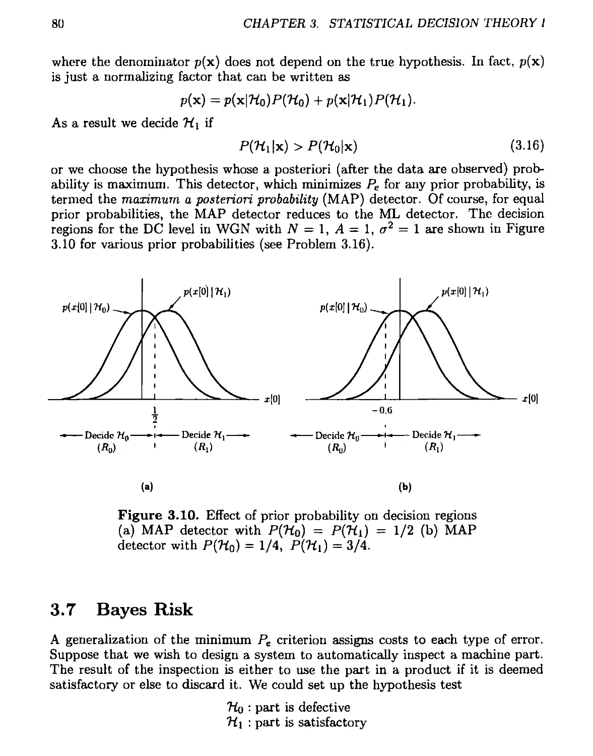 3.7 Bayes Risk