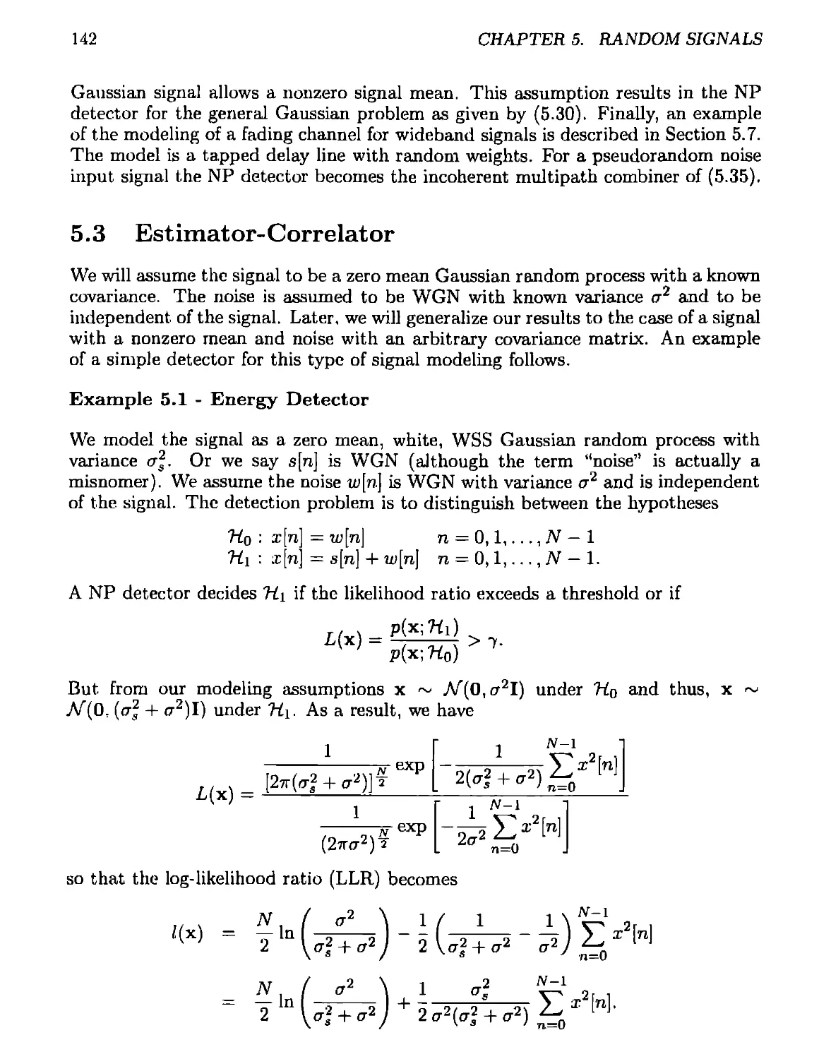 5.3  Estimator-Correlator