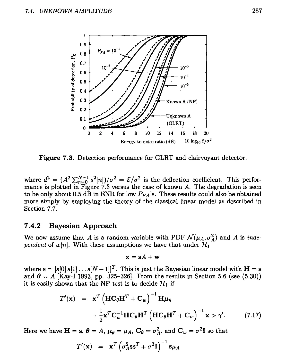 7.4.2 Bayesian Approach