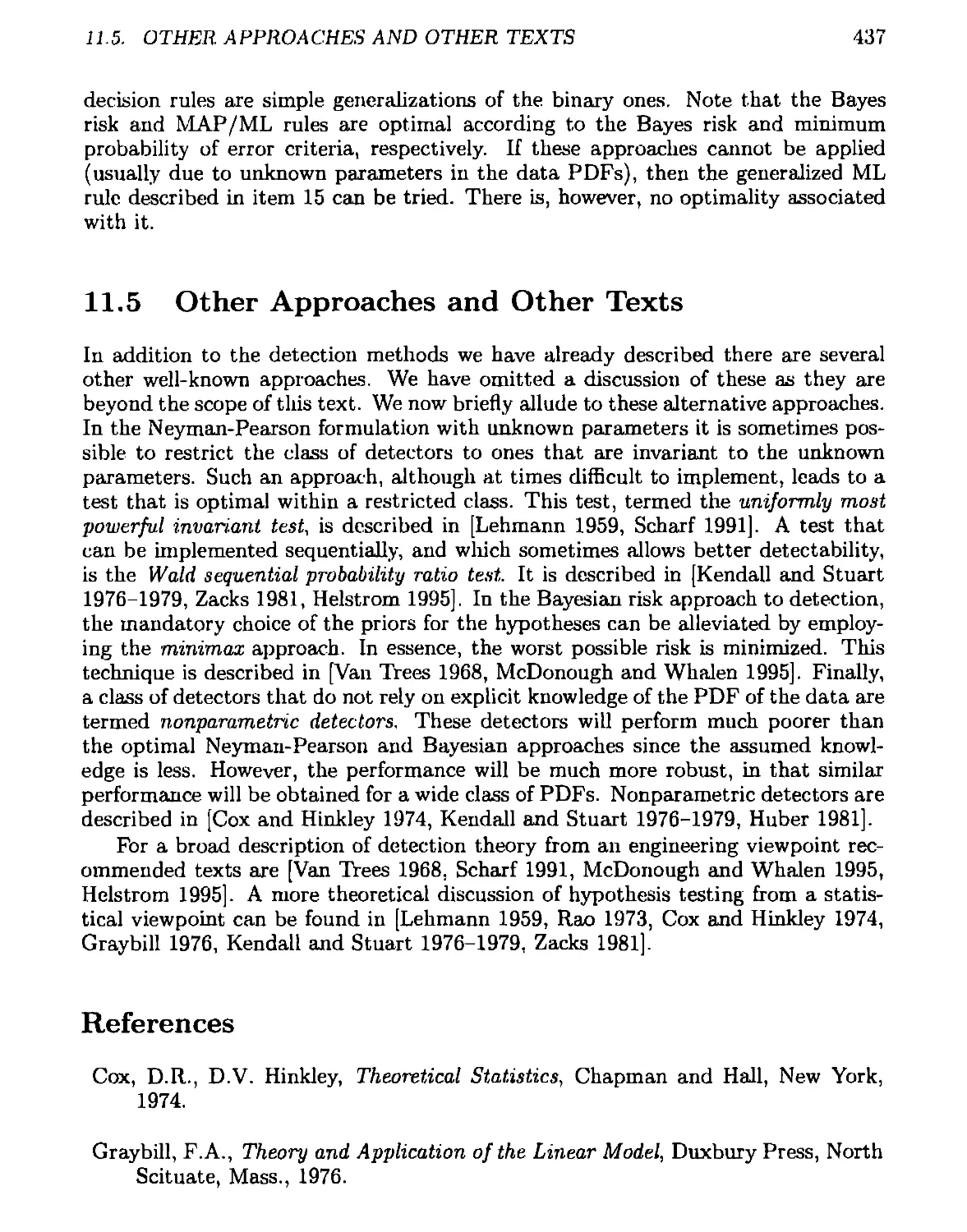 11.5 Other Approaches and Other Texts
References
