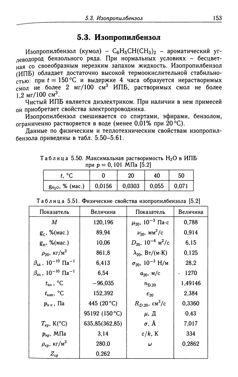 5.3. Изопропилбензол