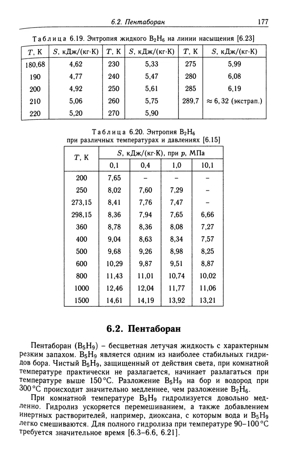 6.2. Пентаборан