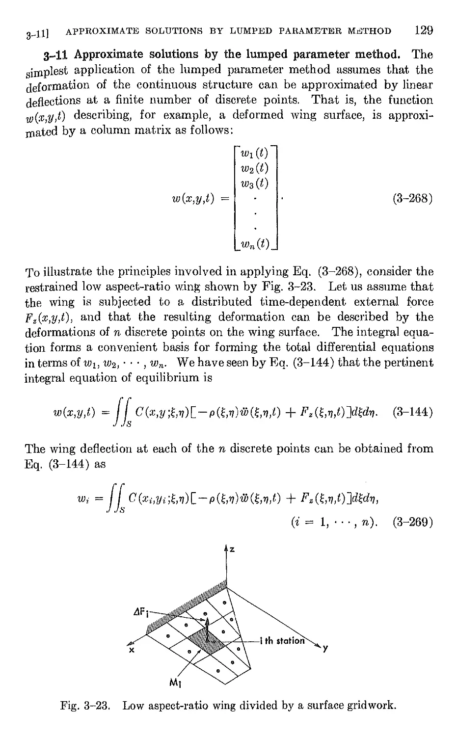 3.11 Approximate solutions by the lumped parameter method