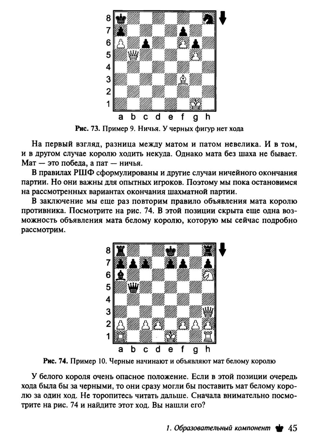 Запись шахматных ходов образец