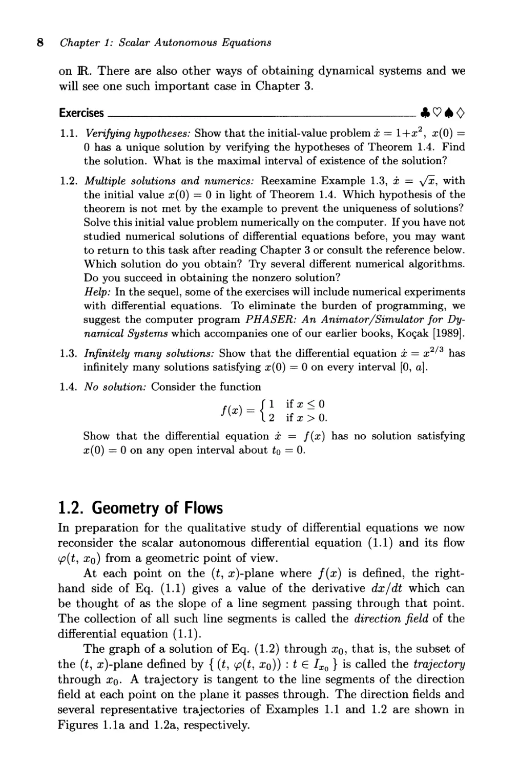 1.2. Geometry of Flows