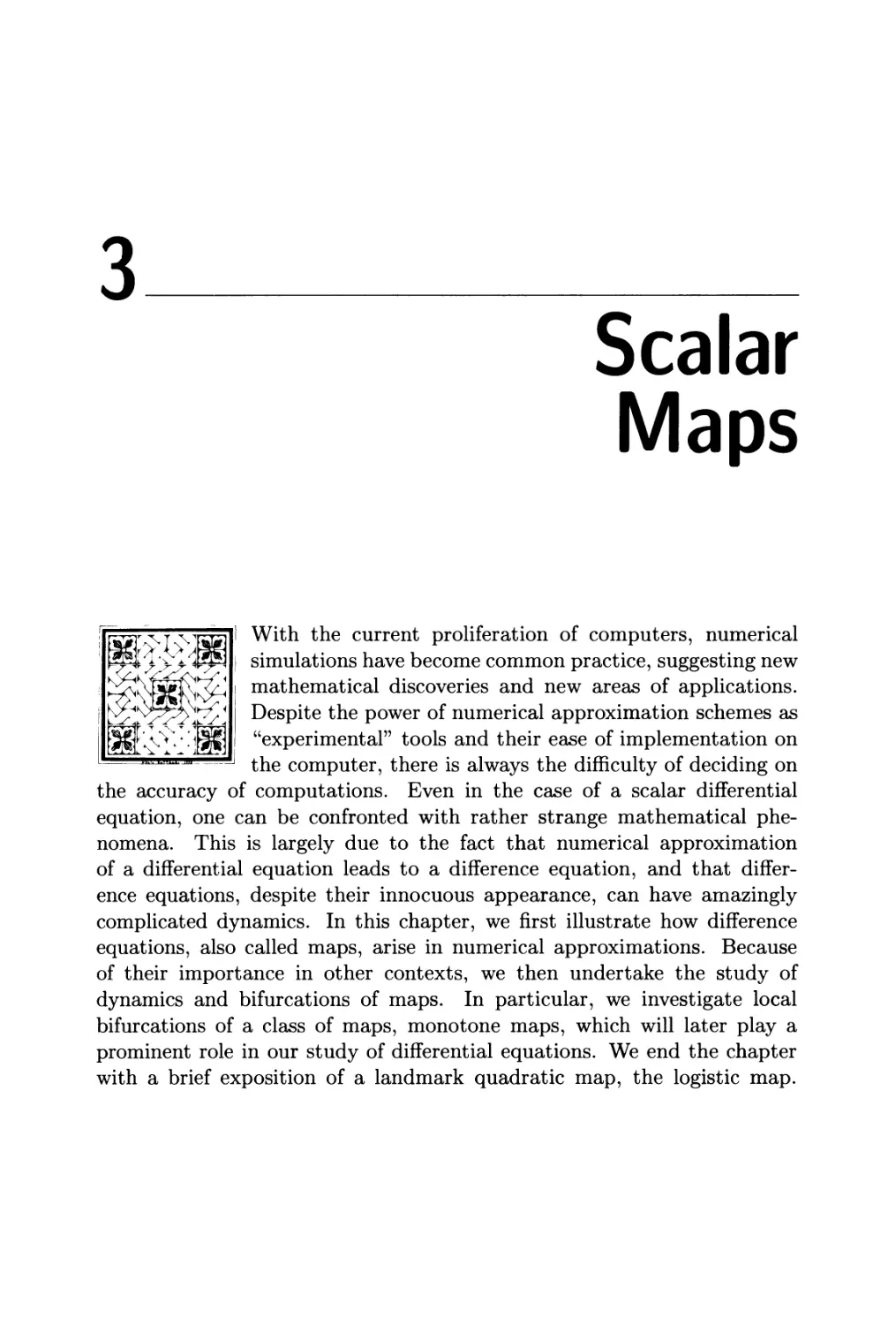 Chapter 3. Scalar Maps