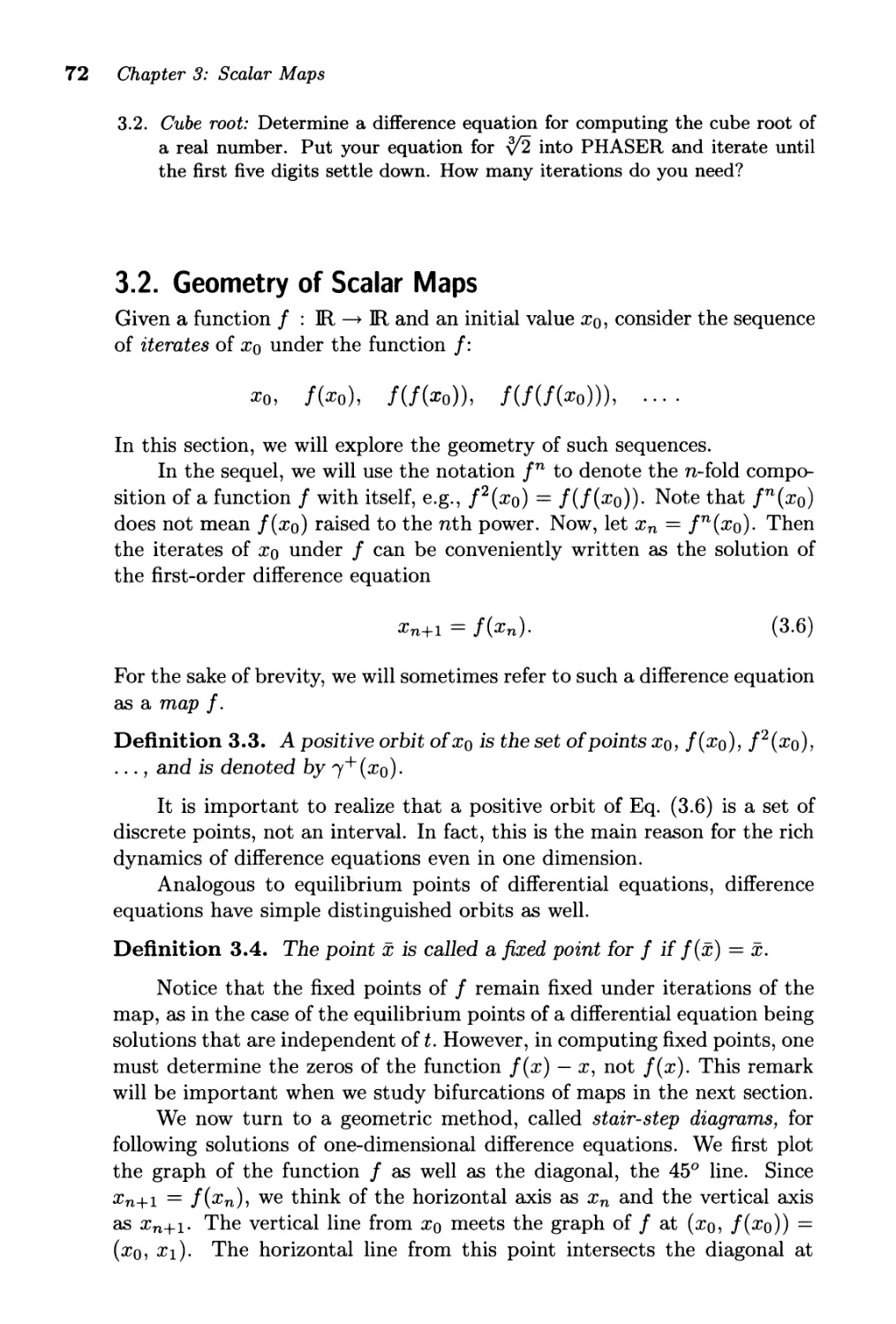 3.2. Geometry of Scalar Maps