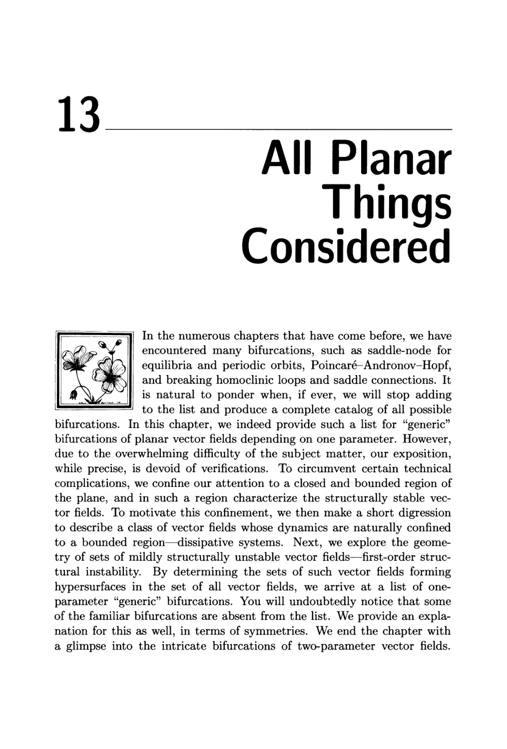Chapter 13. All Planar Things Considered