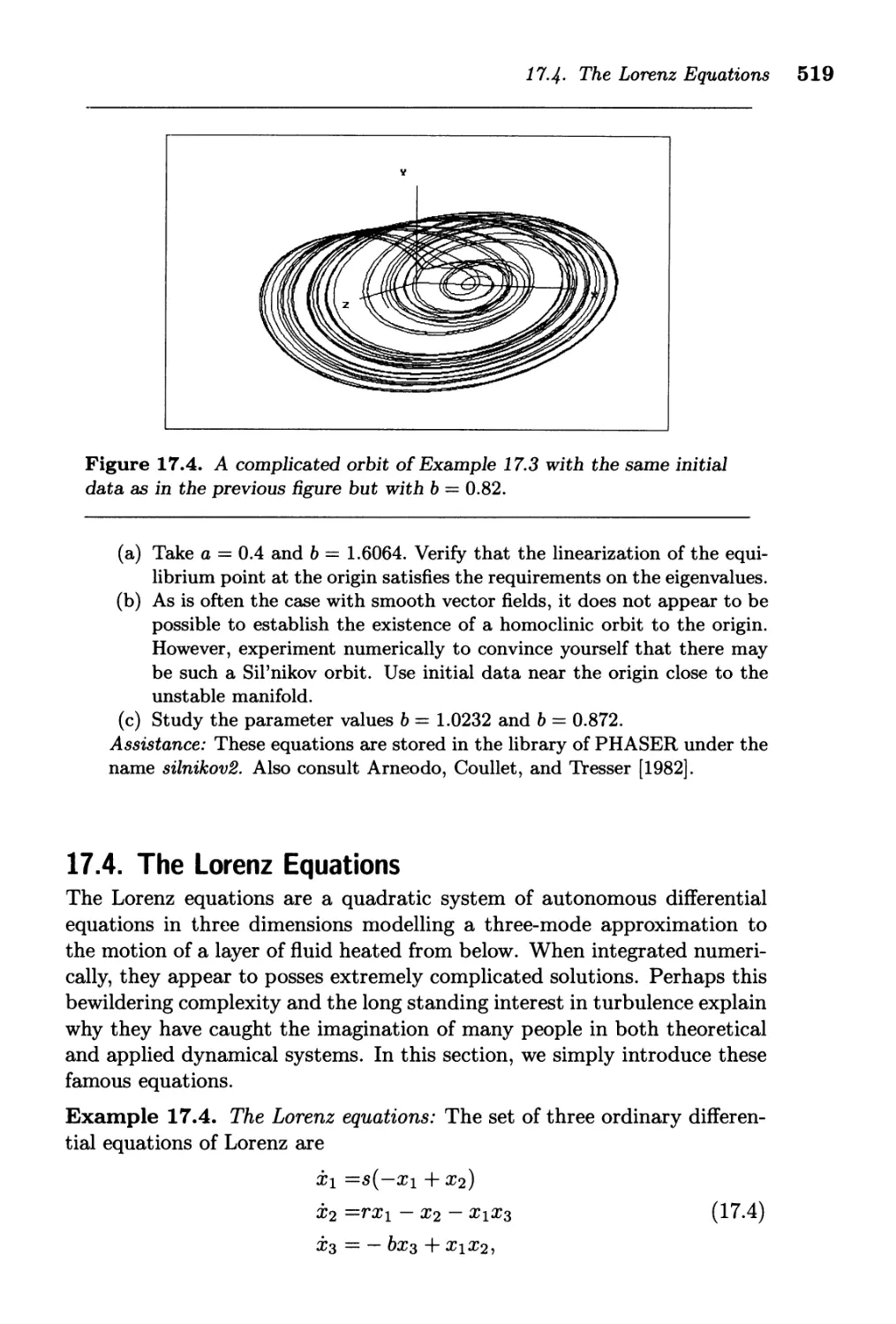 17.4. The Lorenz Equations