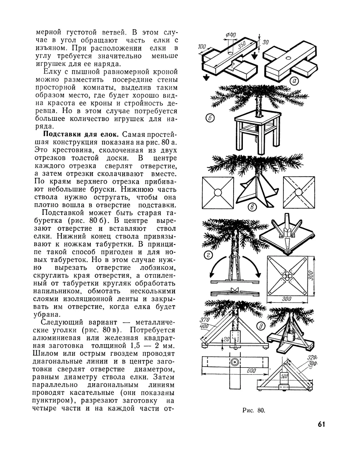 Подставки для елок