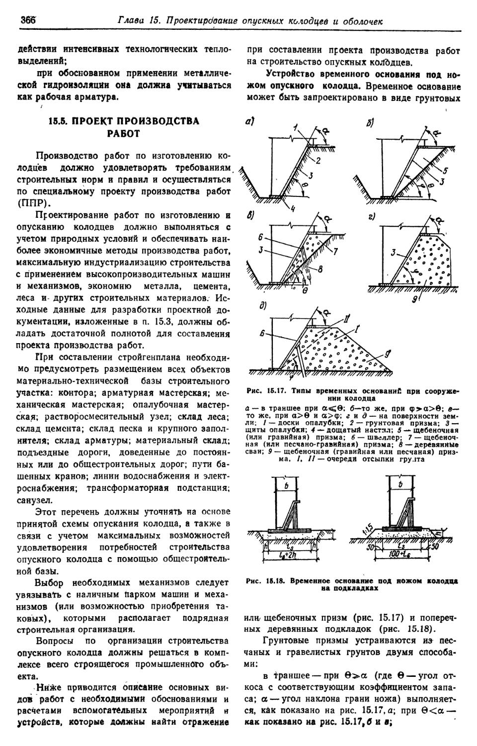 15.5. Проект производства работ