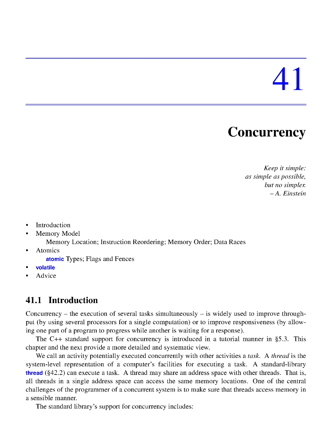 41. Concurrency