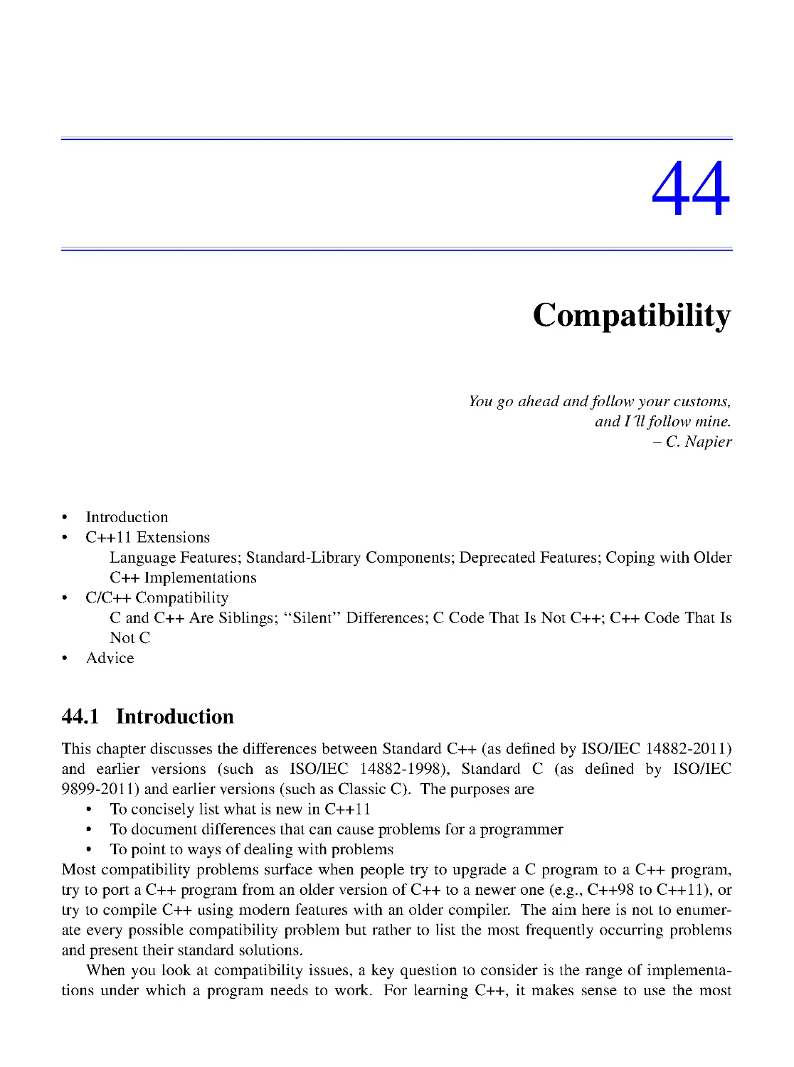 44. Compatibility