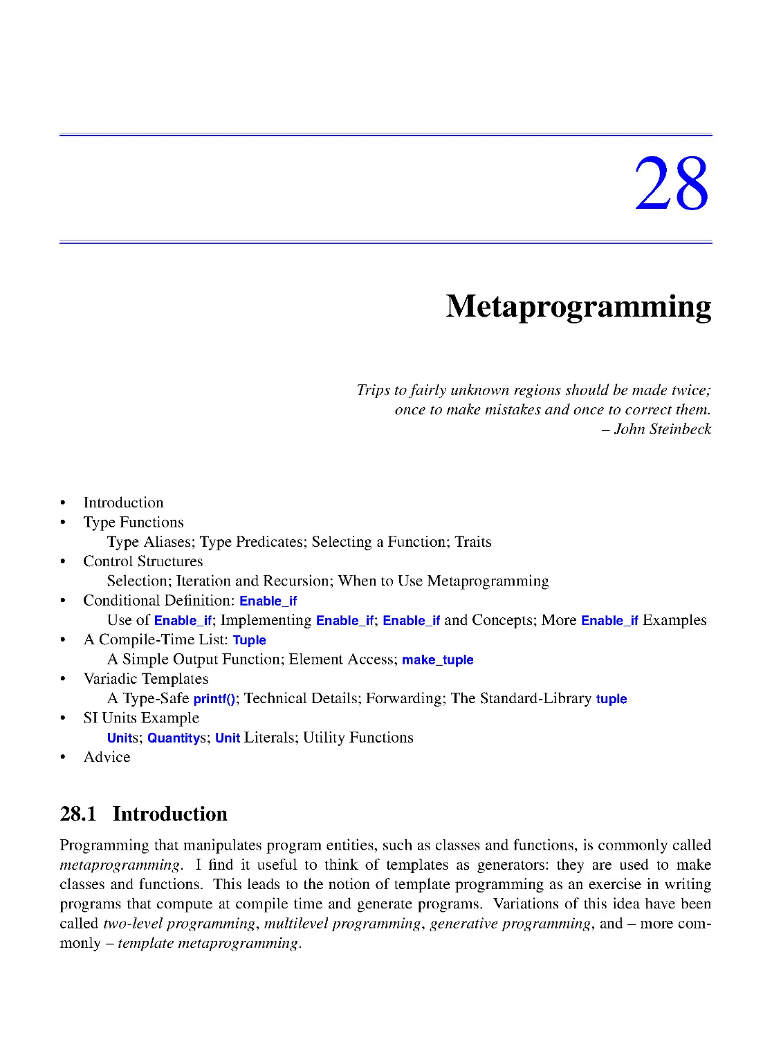 28. Metaprogramming