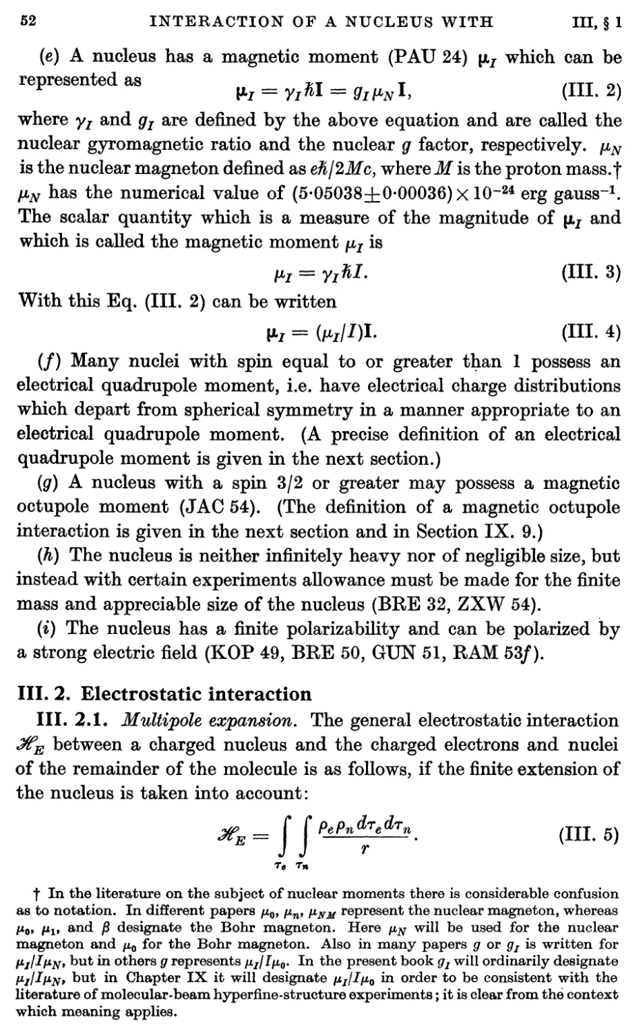 III.2. Electrostatic Interaction