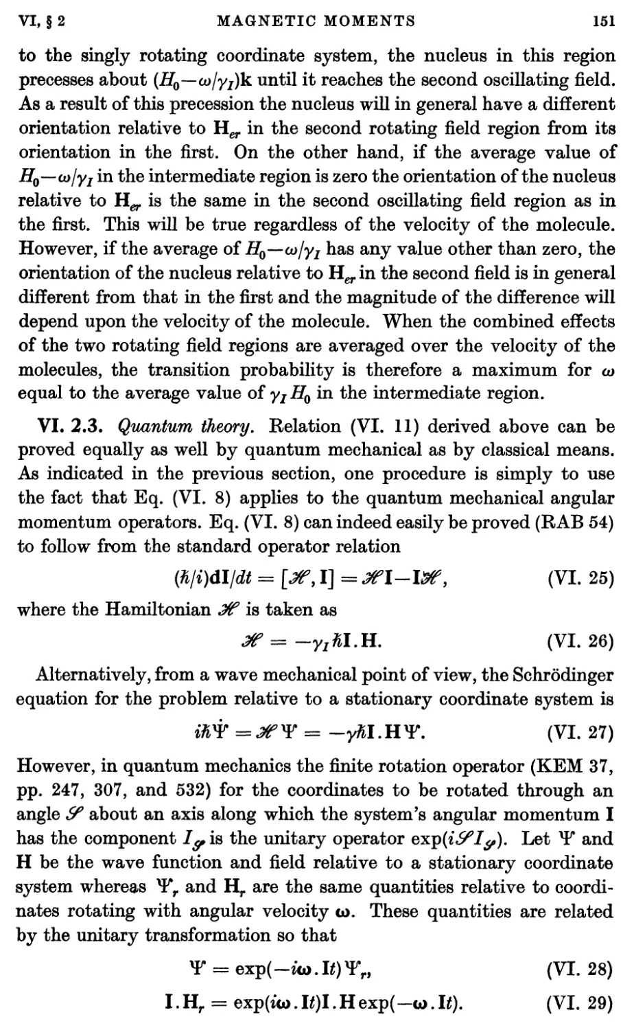 VI.2.3. Quantum theory