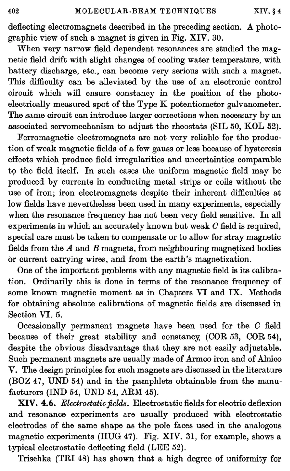 XIV.4.6. Electrostatic fields
