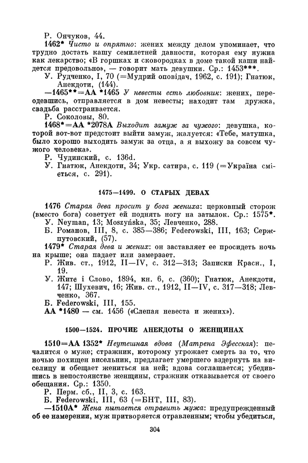 1475—1499. О старых девах
1500—1524. Прочие анекдоты о женщинах