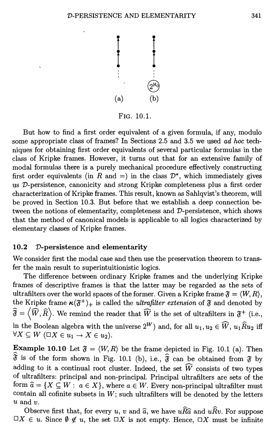 10.2 D-persistence and elementarity