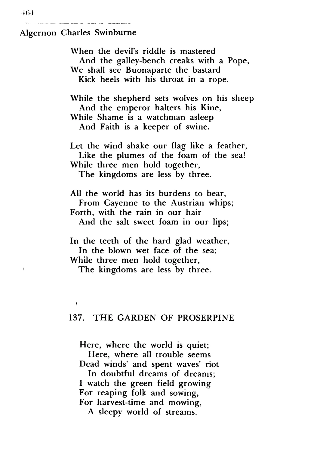 137. The Garden of Proserpine
