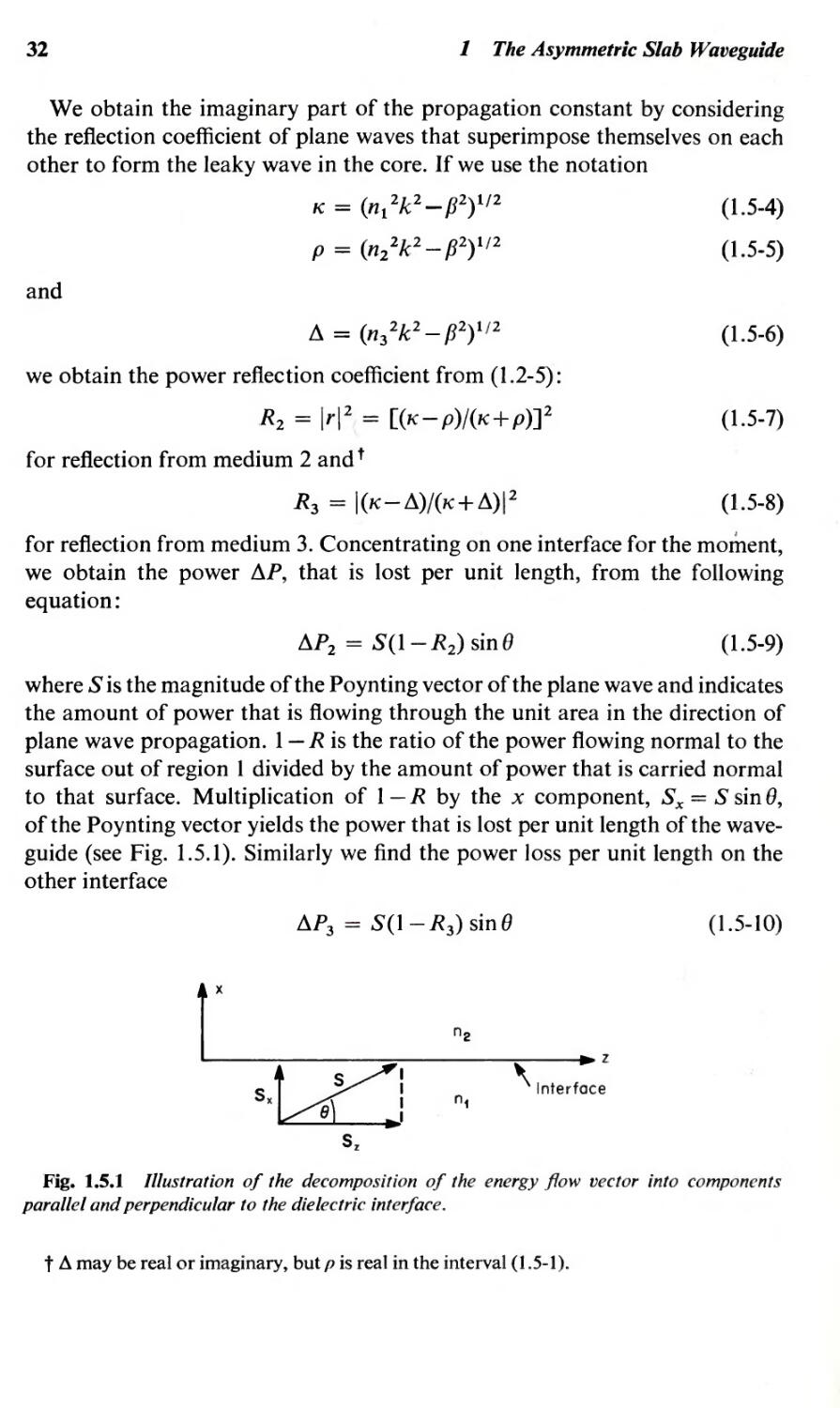 Power reflection coefficient, 32