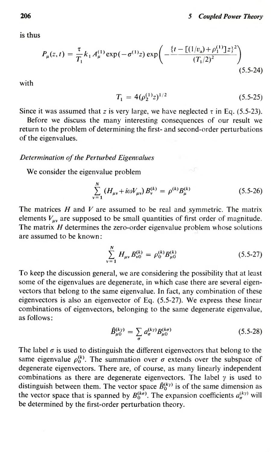 Degenerate eigenvalues, 206
--- degenerate, 206
Eigenvalue problem, 206
Equilibrium pulse, 206
First-order perturbation, 206-211
Perturbation theory, 206
--- first-order, 206-211
Perturbed eigenvalue, 206
Pulse width, 206