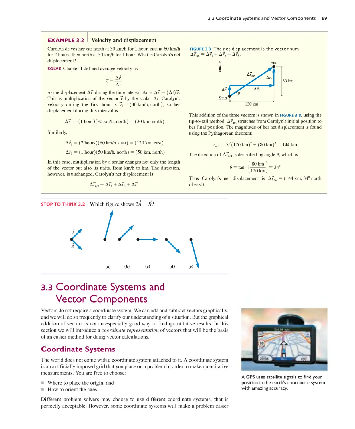3.3. Coordinate Systems and Vector Components