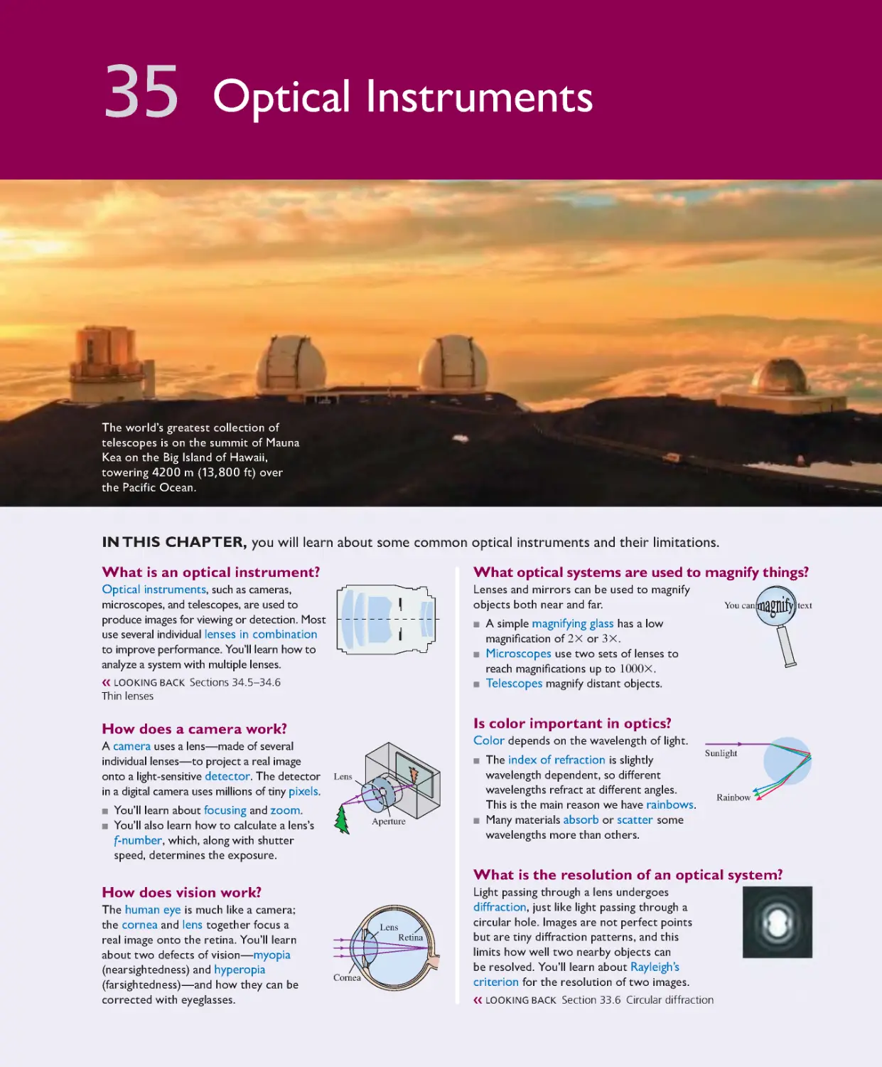 Chapter 35: Optical Instruments