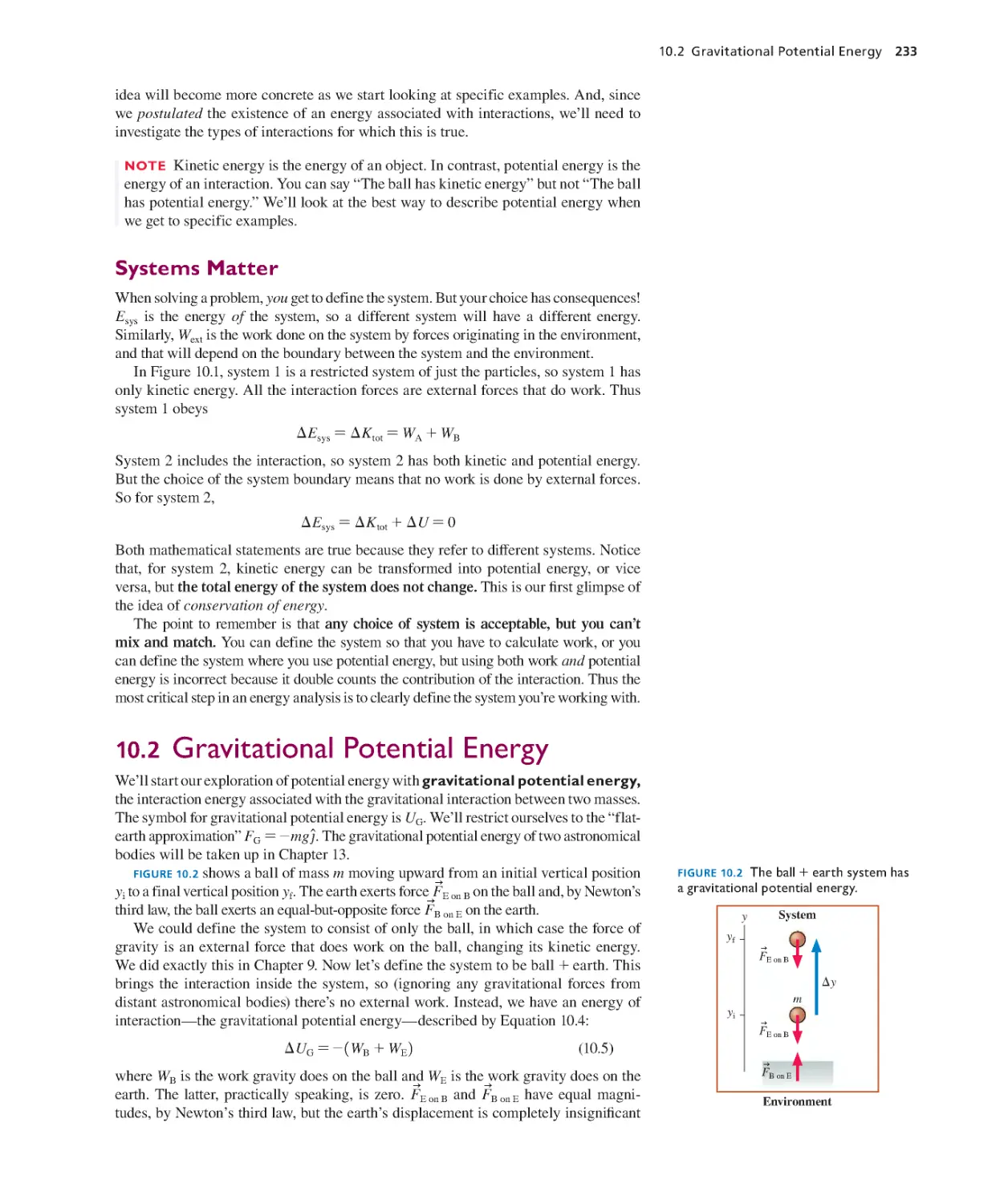 10.2. Gravitational Potential Energy