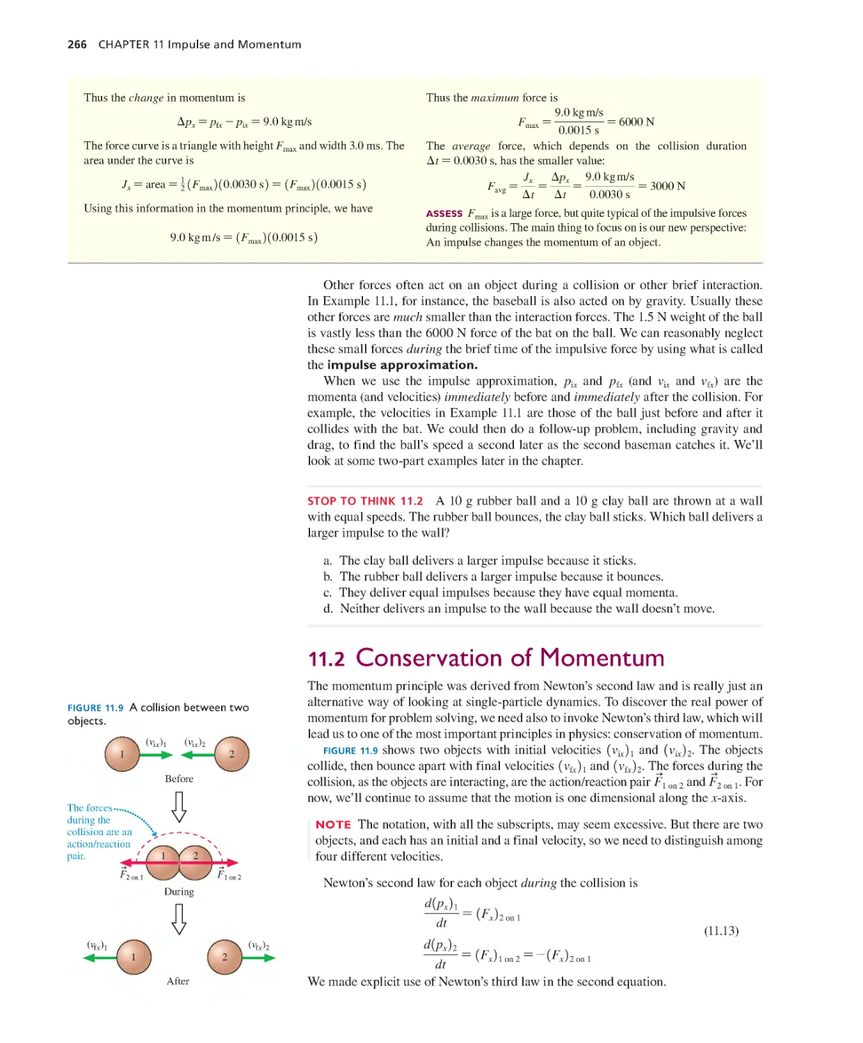 11.2. Conservation of Momentum